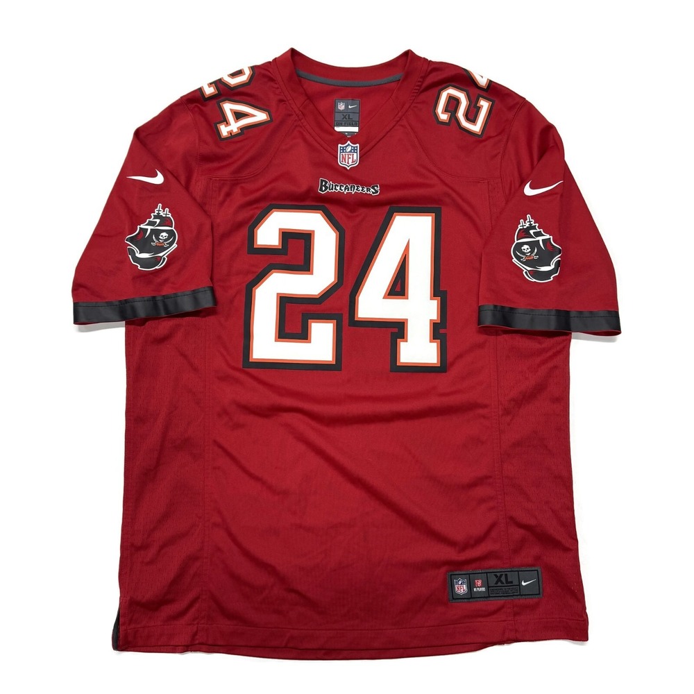 Nike‎ NFL Tampa Bay Buccaneers Darrelle Revis 24 Jersey Mens XL Red
